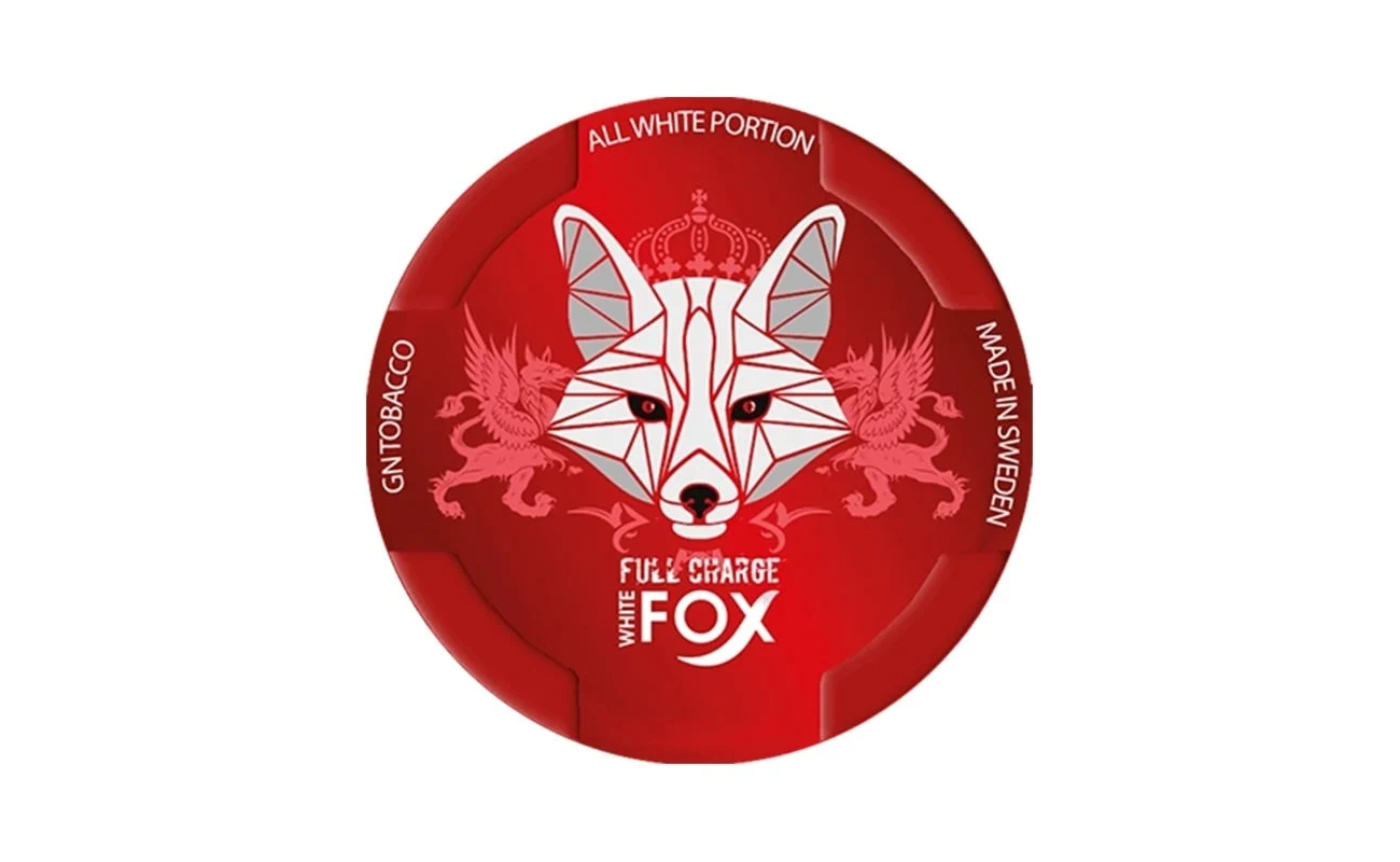 White Fox Full Charge nikotin poşetleri