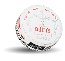 Oden's Cold Extreme White Dry Porsiyon Snus