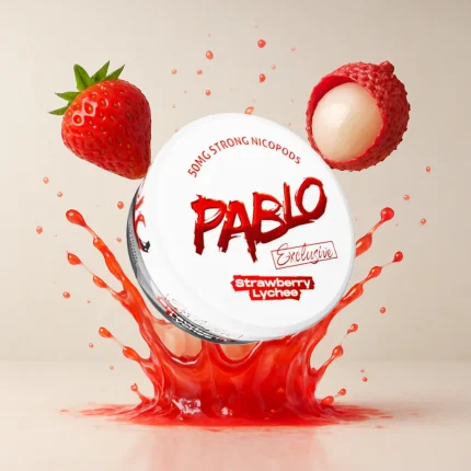 Pablo Strawberry Lychee – 50MG