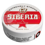Siberia -80 °C White Dry Regular – Ekstrem Nane Aromalı Nikotin Poşeti