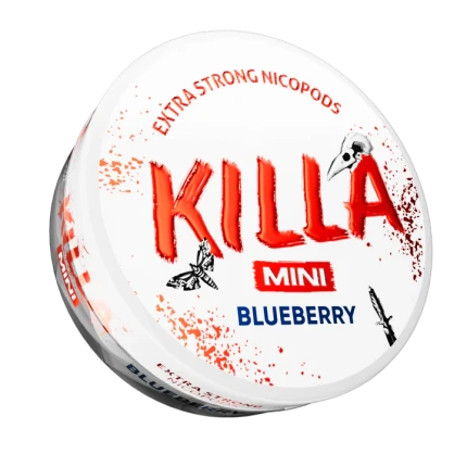 Killa Mini Blueberry 16mg - 30 Pouch | snusgo.com