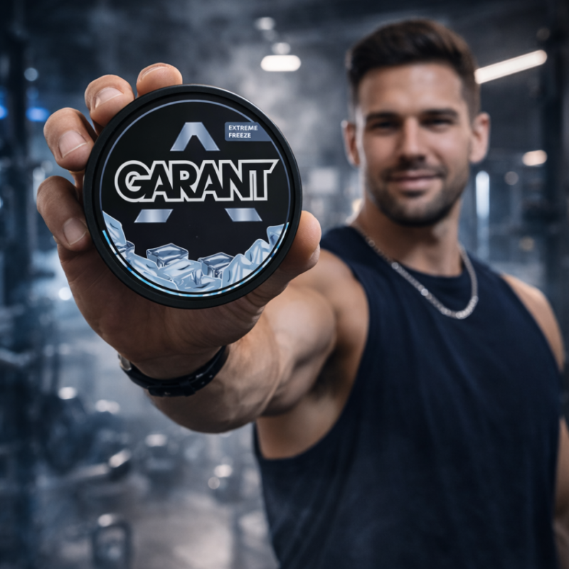 Extreme Freeze Snus, en güçlü deneyimi sunmak için 70 mg/g nikotin ile buz gibi, ferahlatıcı bir his sağlar