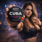 Cuba Black Forest Berries, Snusgo güvencesiyle Türkiye stoklarında.