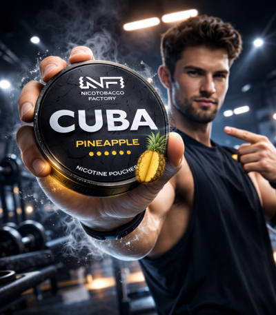 Cuba Black Pineapple | 66 mg Nicotine Pouches | Snusgo Türkiye