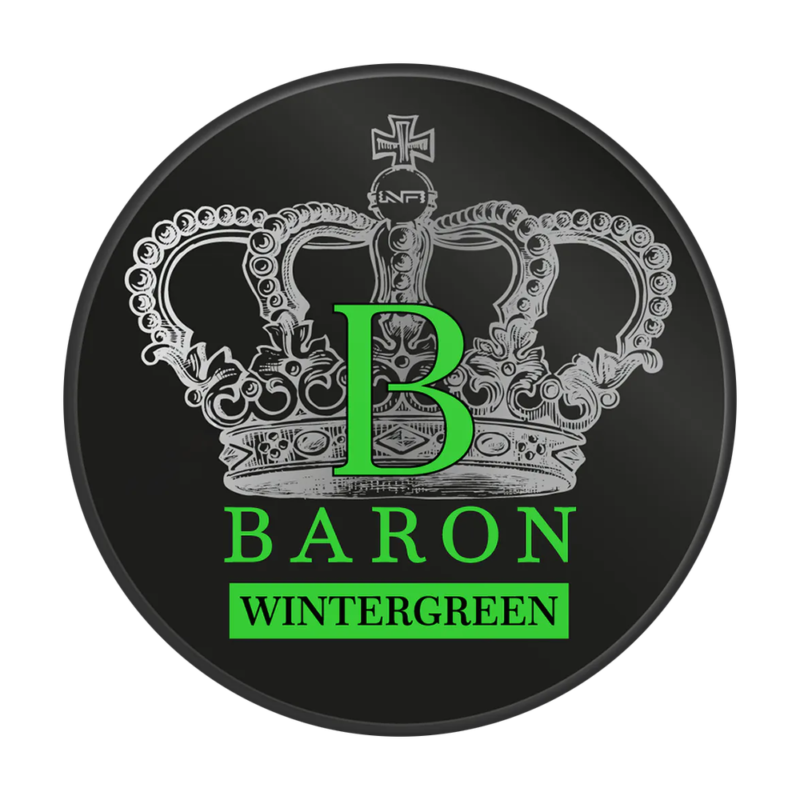 Baron Wintergreen Ultra Strong | Nicotine Pouches - Snus Go
