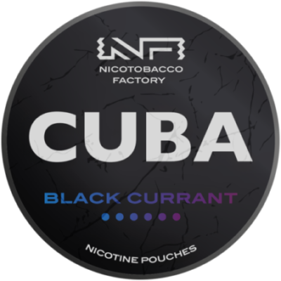Cuba Black Currant Extra Strong | Nicotine Pouches – Snus Go