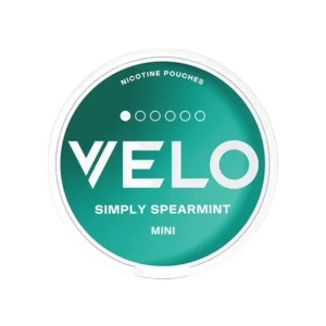 VELO Simply Spearmint Nicotine Pouches Slim Spearmint Aroma
