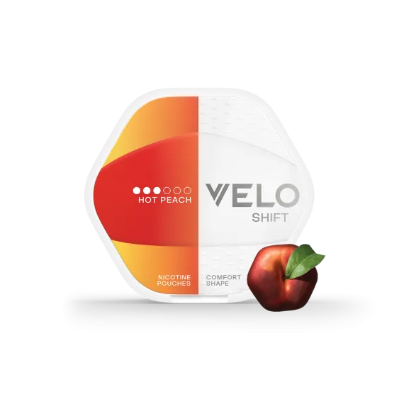 VELO Shift Hot Peach | Velo Nicotine Pouches Snus Türkiye