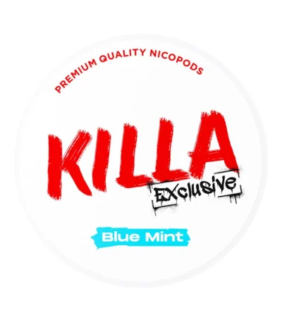 Killa Exclusive Blue Mint | Nicotine Pouches Snusgo