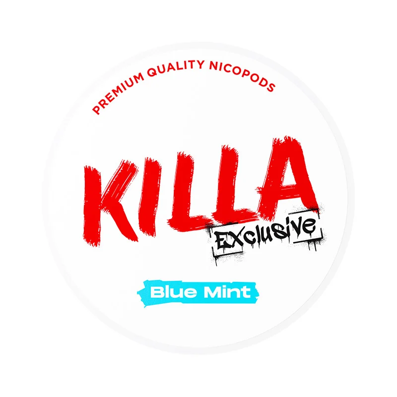 Killa Exclusive Blue Mint | Nicotine Pouches Snusgo