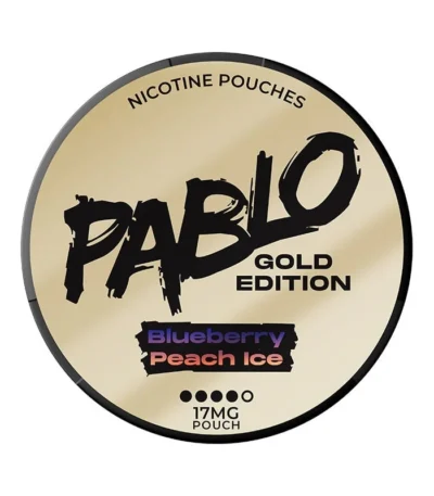 Pablo Gold Edition Blueberry Peach Ice | Snus Turkiye Snusgo