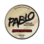 Discover PABLO Gold Dark Cherry 17 mg, featuring a rich dark cherry flavor in a slim pouch format. Explore PABLO products at SnusGo