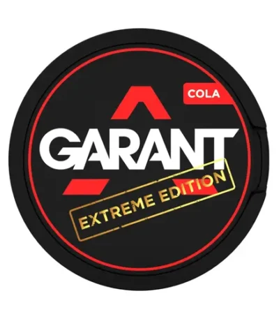 Garant Extreme Cola 50 MG, kola aromalı bir Nikotin Poşeti ürünüdür.