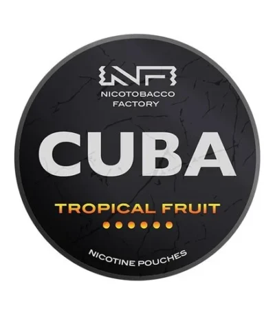 Cuba Black Tropical Fruit | Cuba Snus | Snus Türkiye