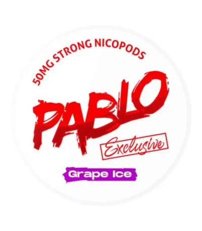 PABLO Exclusive Grape Ice 50 MG Nicotine Pouches | SnusGo