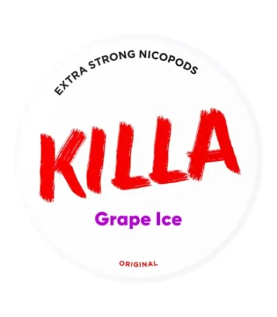KILLA Grape Ice 16 MG Nicotine Pouches
