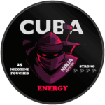 CUBA Ninja Energy 30 MG Nicotine Pouches | SnusGo